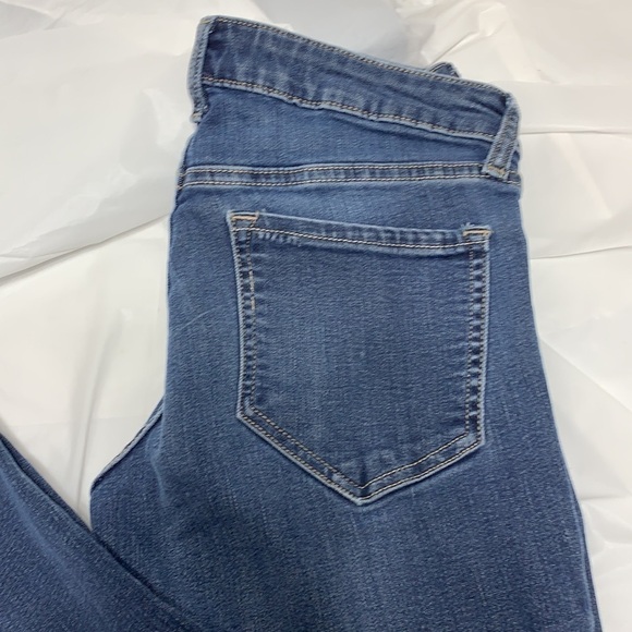 WOMEN’S Old Navy The Rock Star Blue Jeans Size 10 - Picture 3 of 9